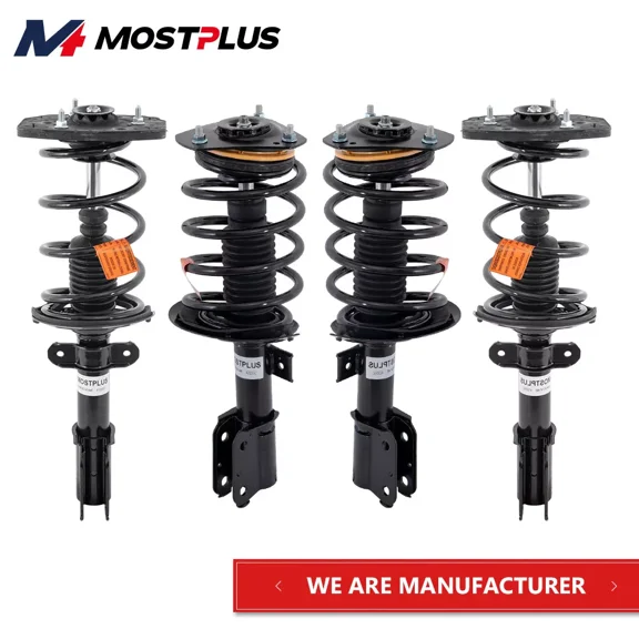 MOSTPLUS 4PCS Front & Rear Complete Struts Assembly for 2004-2008 Pontiac Grand Prix