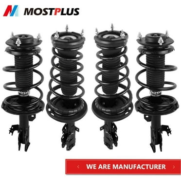 MOSTPLUS 4PCS Front & Rear Struts Shocks Absorbers for 2012-2017 Toyota Camry SE Sedan