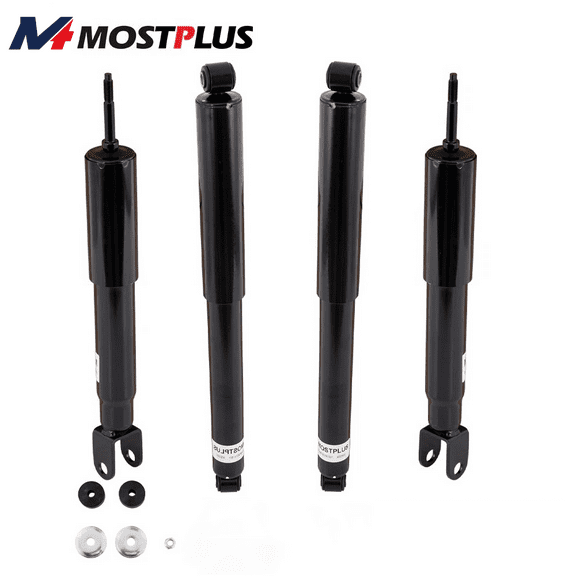 MOSTPLUS 4PCS Front & Rear Struts Shocks for 1999-2007 Chevy Silverado GMC Yukon 1500