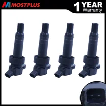 MOSTPLUS 4PCS Ignition Coils for 2012- 2015 Hyundai Accent Veloster Kia Rio Soul UF652