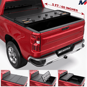MOSTPLUS 5FT 3-Fold Hard Tonneau Cover for 2015-2024 Chevy Colorado GMC Canyon Truck Bed