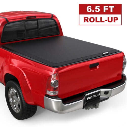MOSTPLUS 6.5FT Rollup Soft Truck Bed Tonneau Cover for 20092023 Ford