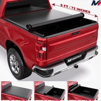 MOSTPLUS 6FT Bed Roll Up Truck Tonneau Cover for 1982-1993 Chevrolet S10 GMC S15 Waterproof