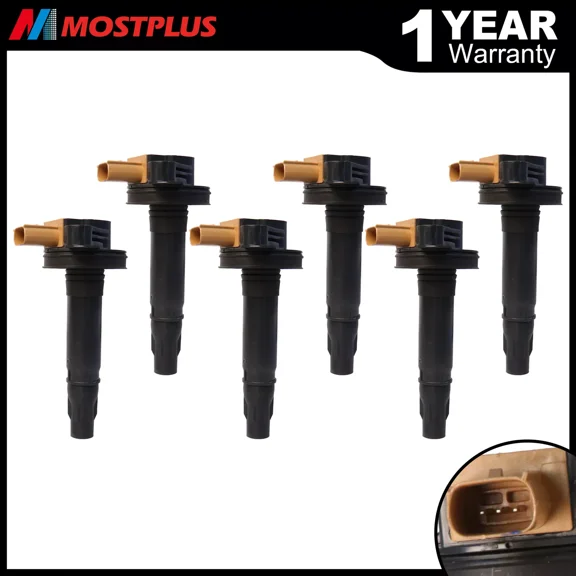 MOSTPLUS 6PCS Ignition Coils for Ford Explorer F-150 Flex Transit-150 Lincoln MKT Navigator