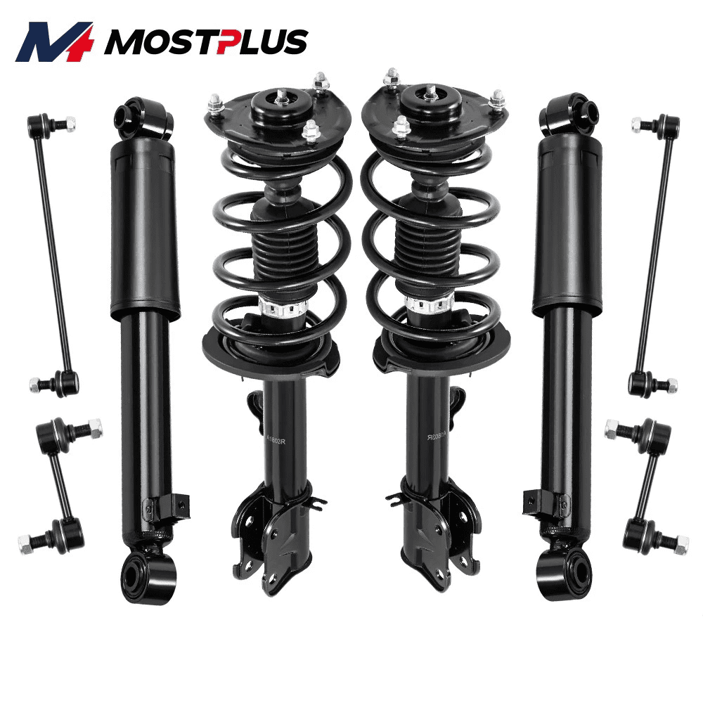 MOSTPLUS 8PCS Front+Rear Shocks Struts Assembly w/ Stabilizer for 11-13 Kia Sorento 3.5L