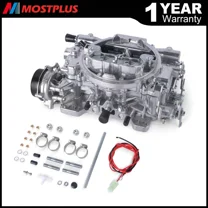 MOSTPLUS Carburetor w/ Electric Choke Replace Edelbrock 1406 Performer 600 CFM 4bbl