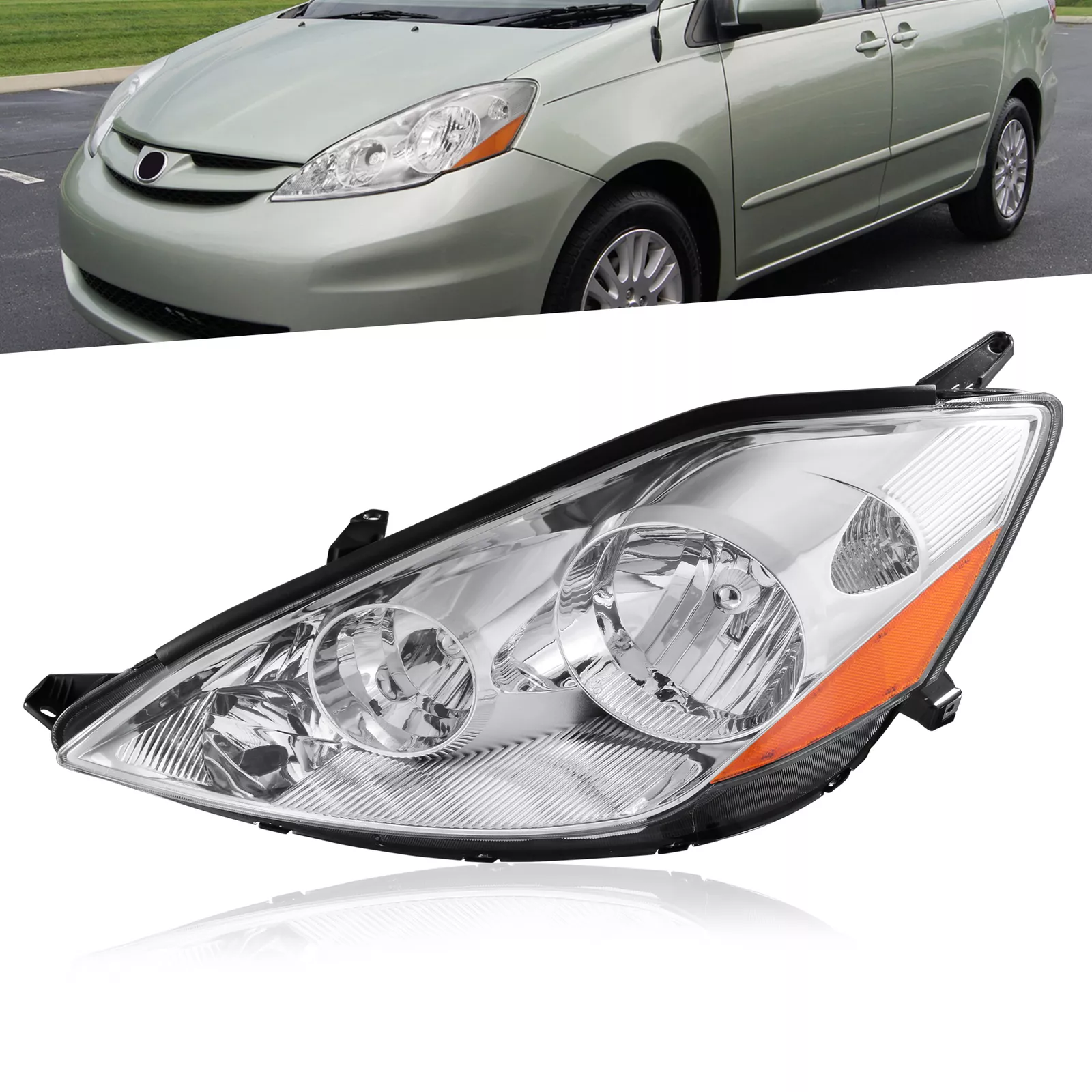 2006 Toyota Sienna Headlight