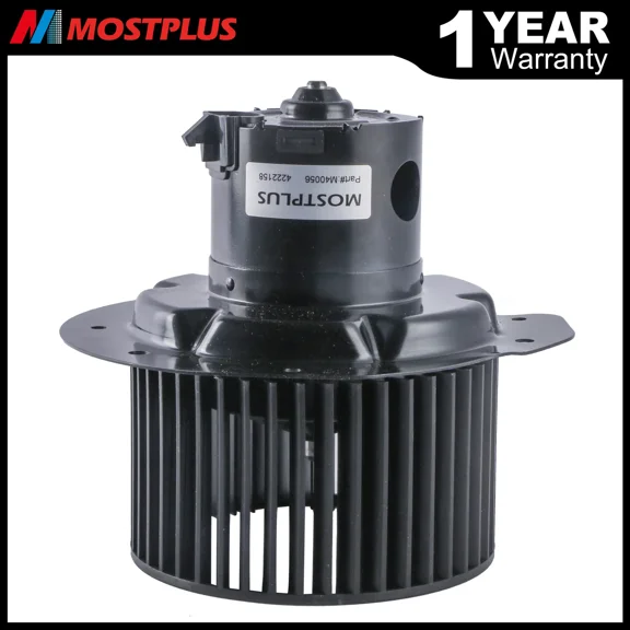 MOSTPLUS Front A/C Heater Blower Motor w/ Fan Cage for 1987-96 Ford Bronco F150 F250 F350