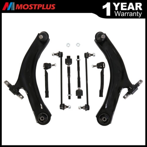 MOSTPLUS Front Control Arm Ball Joints Sway Bar for 2008-2013 Nissan Rogue 2014-15 Select