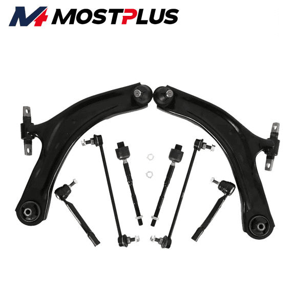 MOSTPLUS Front Control Arm Ball Joints Sway Bar for 2008-2013 Nissan Rogue 2014-15 Select