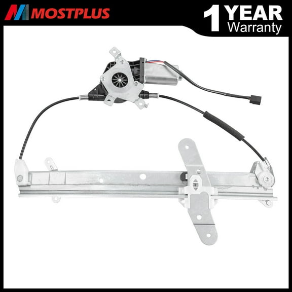 MOSTPLUS Front Driver Side Power Window Regulator w/ Motor for 1998-2011 Lincoln Town Car