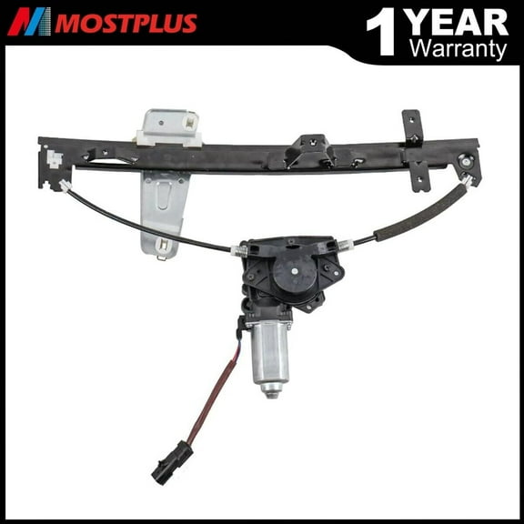 MOSTPLUS Front Left Power Window Regulator w/ Motor for 2001-2004 Jeep Grand Cherokee