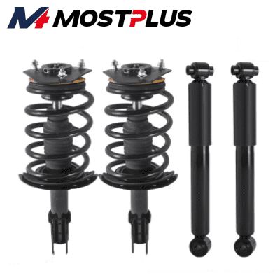MOSTPLUS Front & Rear Shock Struts w/ Coil Spring Assembly For 2002-2007 Buick Rendezvous