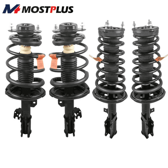 MOSTPLUS Front & Rear Shocks Struts Coil Springs for 2002 2003 Toyota Camry Lexus ES300