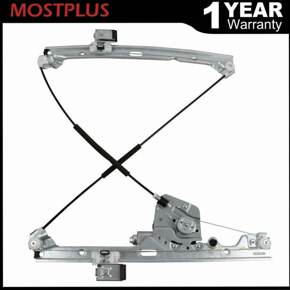 MOSTPLUS Front Right Side Window Regulator w/ Motor for 08-13 Chevy Silverado GMC Sierra