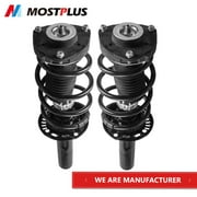 MOSTPLUS Front Shock Struts Assembly Automotive Specialty Parts, Black, 2 Piece