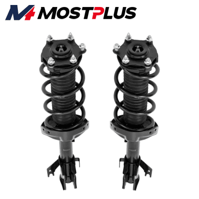 MOSTPLUS Front Shock Struts Assy For 2007-2014 Honda CRV CR-V EX LX 2.4L 272492L 272491R