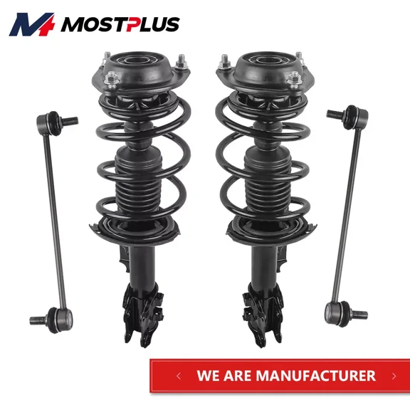 MOSTPLUS Front Struts Spring Sway Bars for 11-13 Hyundai Elantra GLS Limited 14-16 Sedan