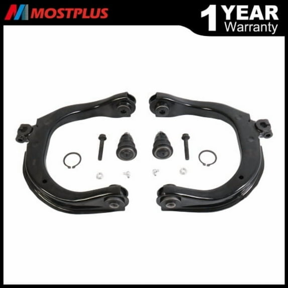 MOSTPLUS Front Upper Control Arm & Lower Ball Joint for Chevy Trailblazer GMC Envoy Saab