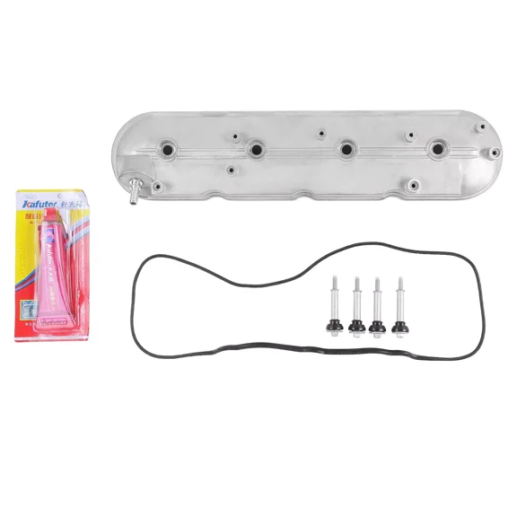 MOSTPLUS Left Driver Side Engine Valve Cover & Gasket for 09-16 Chevy GMC Cadillac Hummer