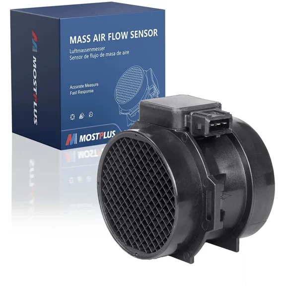 MOSTPLUS Mass Air Flow Sensor MAF for 2001 VOLVO S40 V40 1.9L and S80 2.8L 5WK96133