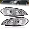 thumbnail image 1 of MOSTPLUS Pair Chrome Headlights Assembly for 2006-2013 Chevy Impala 2006-2007 Monte Carlo, 1 of 9