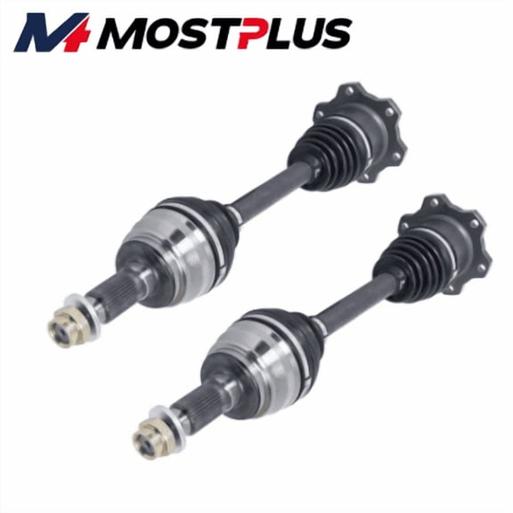 MOSTPLUS Pair Front CV Axle for Cadillac Escalade Chevy Silverado 1500 GMC Yukon 6 Lugs
