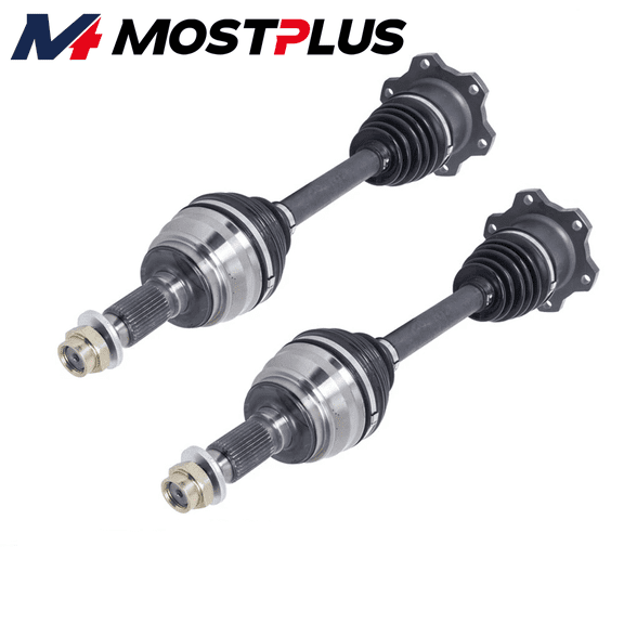 MOSTPLUS Pair Front CV Axle for Cadillac Escalade Chevy Silverado 1500 GMC Yukon 6 Lugs
