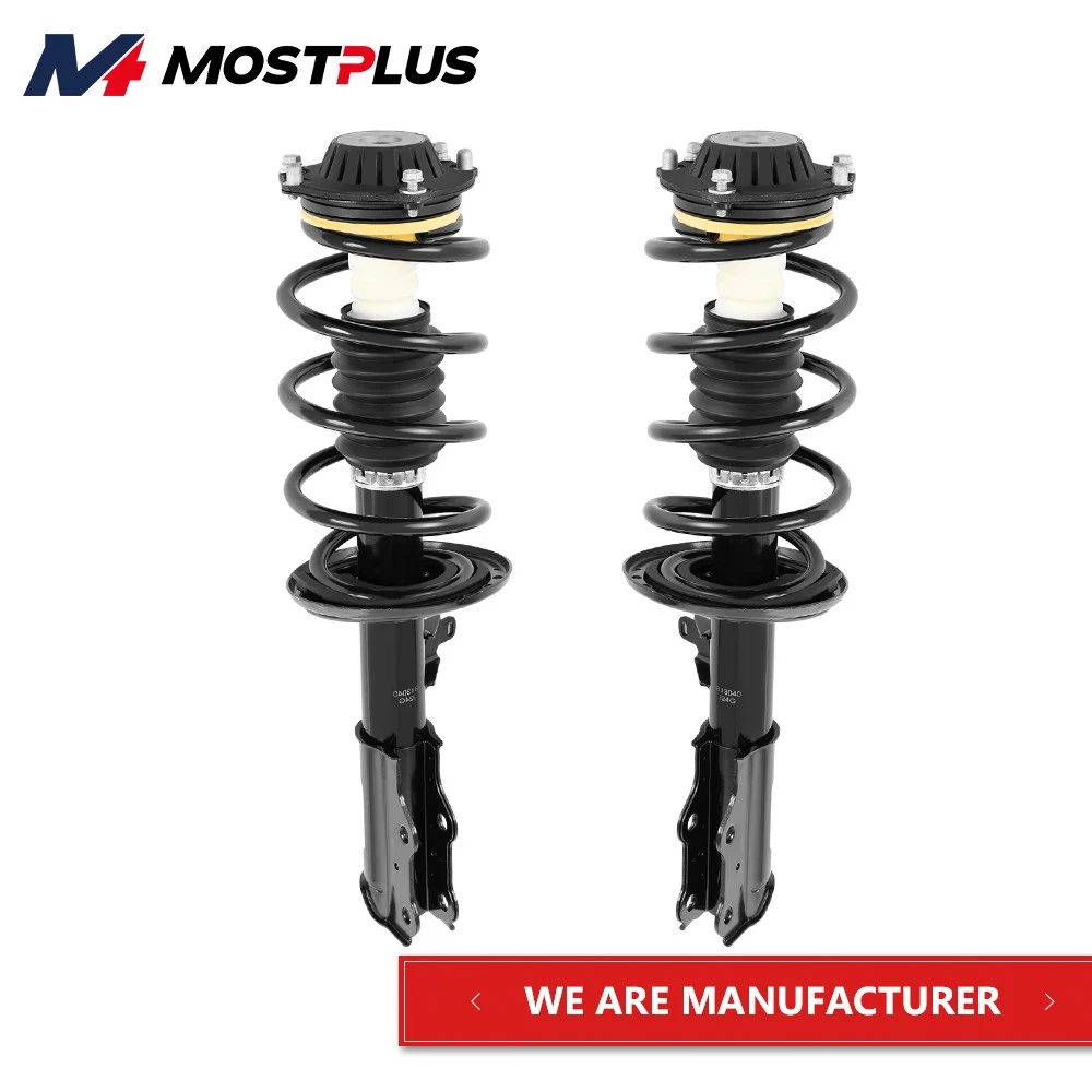 MOSTPLUS Pair Front Complete Shock Strut Assembly for 2017-2023 GMC Acadia 3.6L 2.5L 2.0L