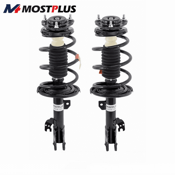 MOSTPLUS Pair Front Complete Shock Struts Assembly for 2011-2014 Toyota Sienna FWD