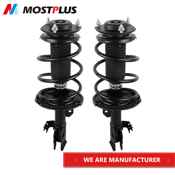 MOSTPLUS Pair Front Complete Shock Struts Assembly for 2012-2017 Toyota Camry Sedan FWD