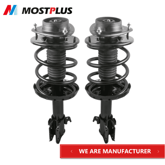 MOSTPLUS Pair Front Left Right Complete Shock Struts Absorber for 2005-2009 Subaru Legacy