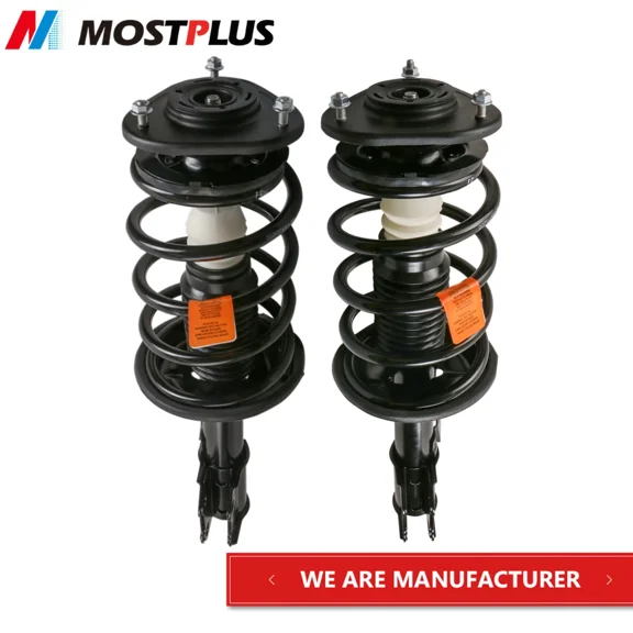 MOSTPLUS Pair Front Shock Struts Assembly for 2003-2008 Toyota Matrix Pontiac Vibe