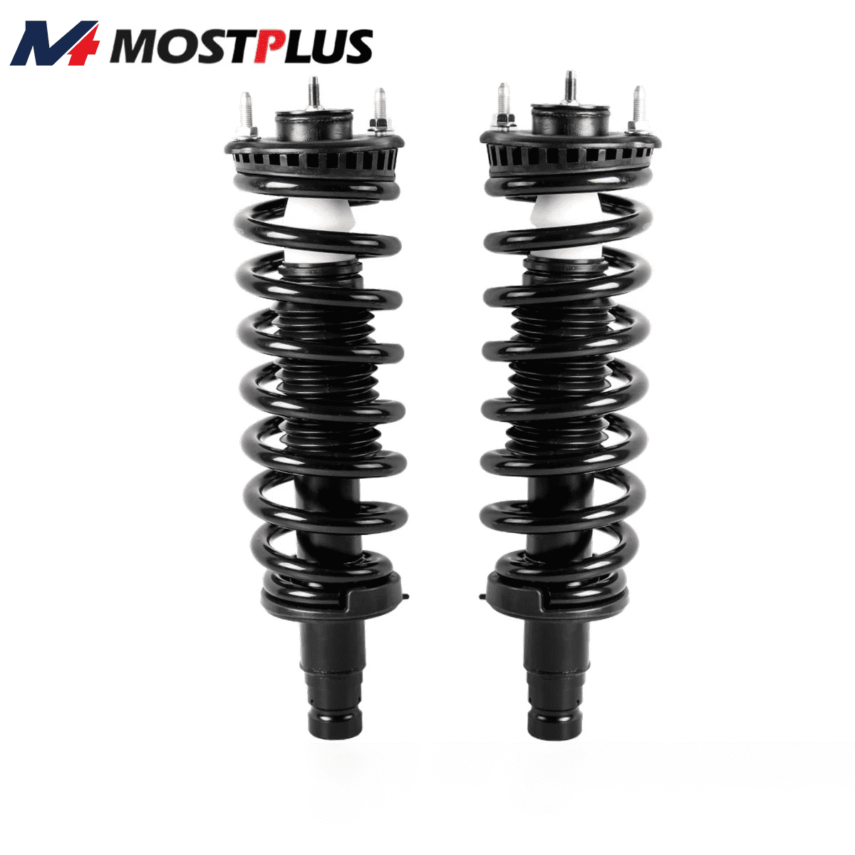 MOSTPLUS Pair(2) Front Complete Struts Assembly for Chevy Trailblazer GMC Envoy 171341