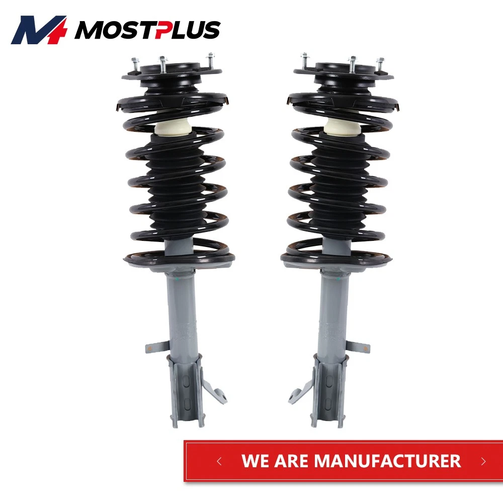 MOSTPLUS Pair Front Shock Struts Assembly for Toyota Corolla Chevy Prizm 271951 271952
