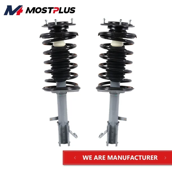 MOSTPLUS Pair Front Shock Struts Assembly for Toyota Corolla Chevy Prizm 271951 271952