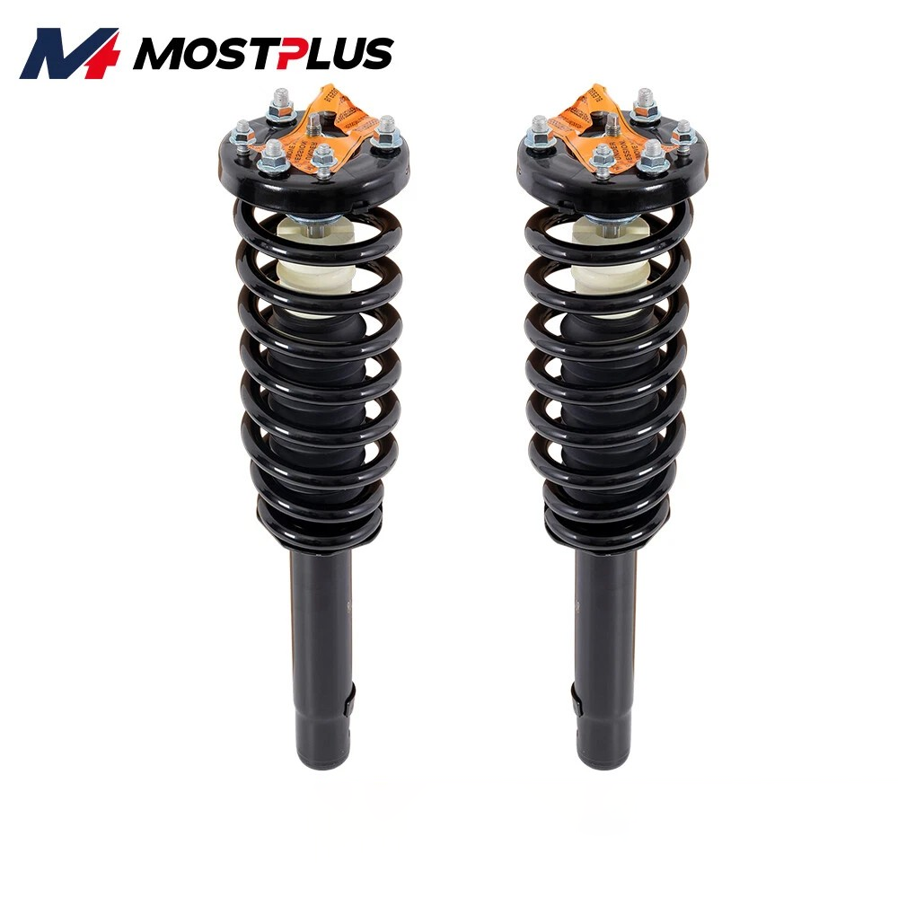 ECCPP Complete Strut Assembly Kit For Honda Pilot 2006-08 FWD - Front Pair W/ Coil Springs & Mounts - 10-Year Warranty