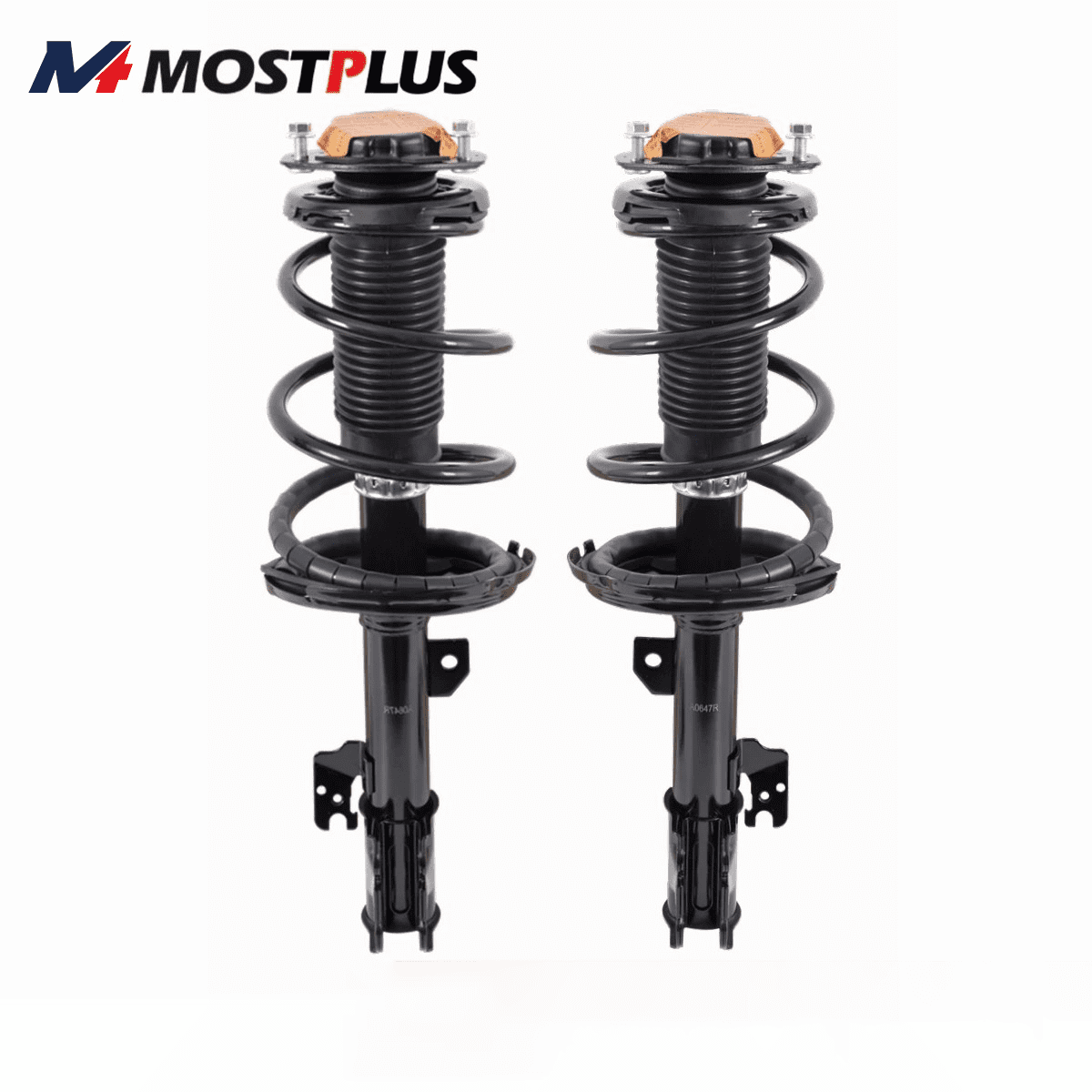 MOSTPLUS Pair Front Shock Struts w/ Coil Springs for Lexus RX330 RX350 Toyota Highlander
