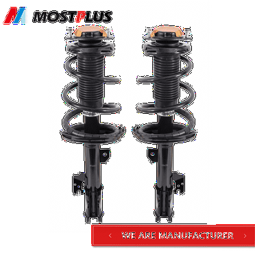 MOSTPLUS Pair Front Shock Struts w/ Coil Springs for Lexus RX330 RX350 Toyota Highlander