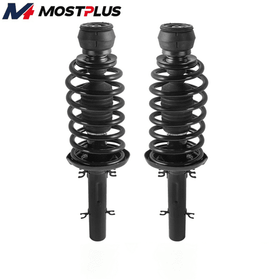 MOSTPLUS Pair Front Struts Assembly for VW Volkswagen Beetle Golf Jetta City Golf City
