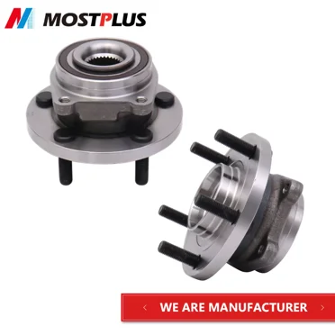 MOSTPLUS Pair Front Wheel Hub Bearing Assembly for 11-14 Chrysler 200 08-14 Dodge Avenger