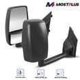 thumbnail image 1 of MOSTPLUS Pair Manual Folding Tow Mirrors Assembly for 2003-2017 Chevy Express GMC Savana, 1 of 7