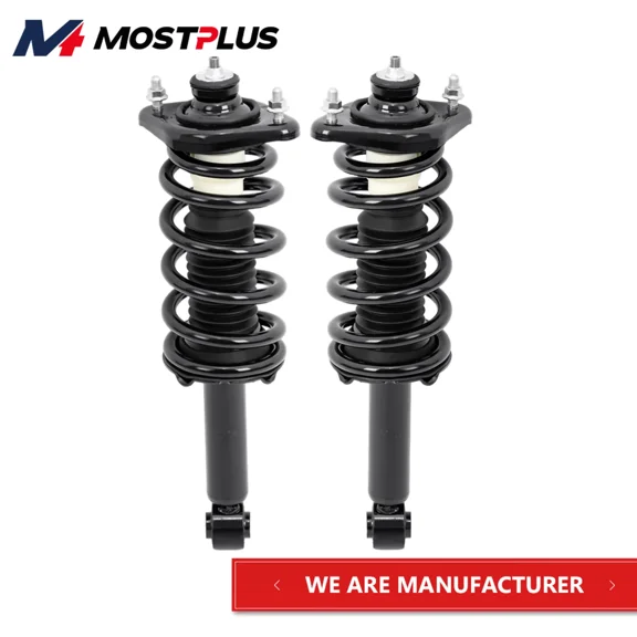 MOSTPLUS Pair Rear Complete Shock Struts Assembly for 2012-2016 Honda CR-V CRV AWD