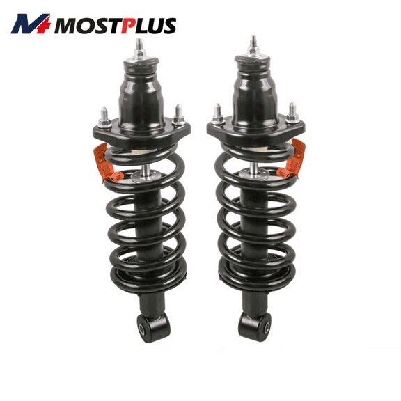 MOSTPLUS Pair Rear Shocks Struts Assembly for 2002-2006 Honda CR-V CRV 4CYL 2.4L 4WD FWD