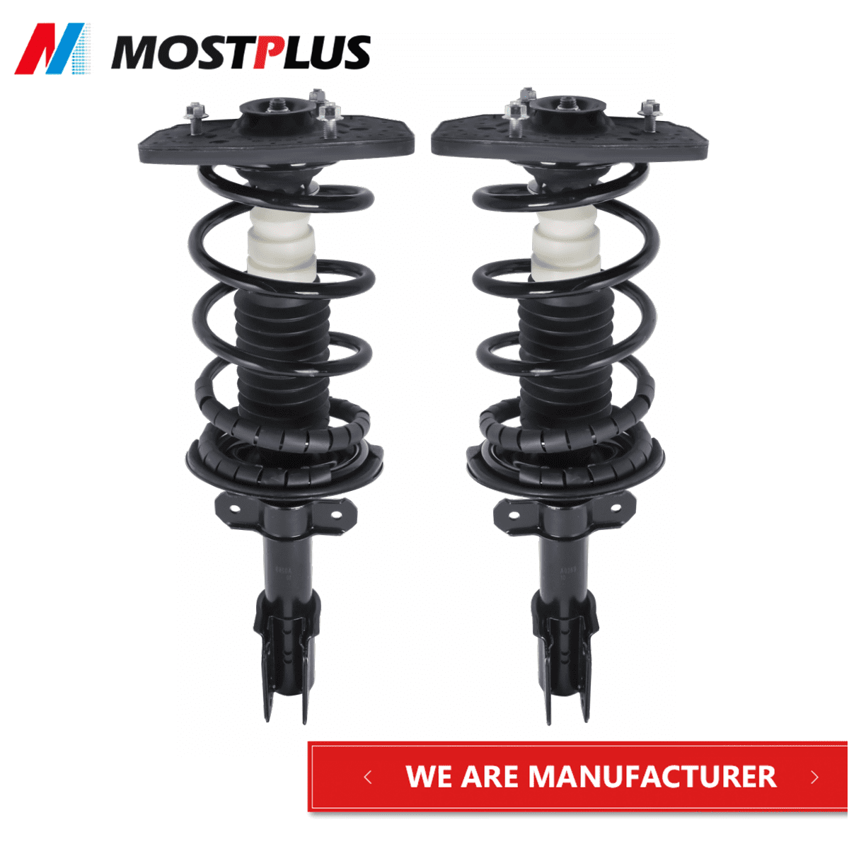 MOSTPLUS Pair Rear Struts Assembly for 2000-2011 Chevy Impala 98-2002 Oldsmobile Intrigue