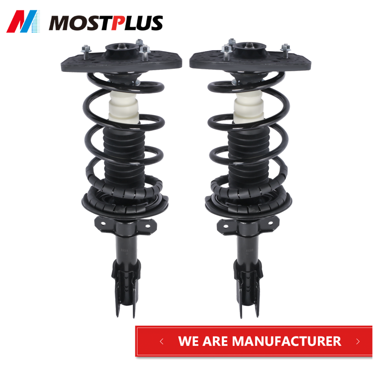 Detroit Axle Complete Front Strut & Coil Spring Assembly For Chevy Impala (2000-2013) & Oldsmobile Intrigue (1998-2002) – Pair