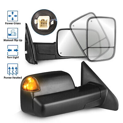 2020 F150 Tow Mirrors Oem Pair Of Power Heated Towing Mirrors W/ LED Signal For 2015-2020 Ford F-150 F150 Mirrors - Foto 6