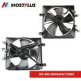 thumbnail image 1 of MOSTPLUS Radiator AC Condenser Cooling Fan for 2001-2005 Honda Civic 1.7L Left & Right, 1 of 7