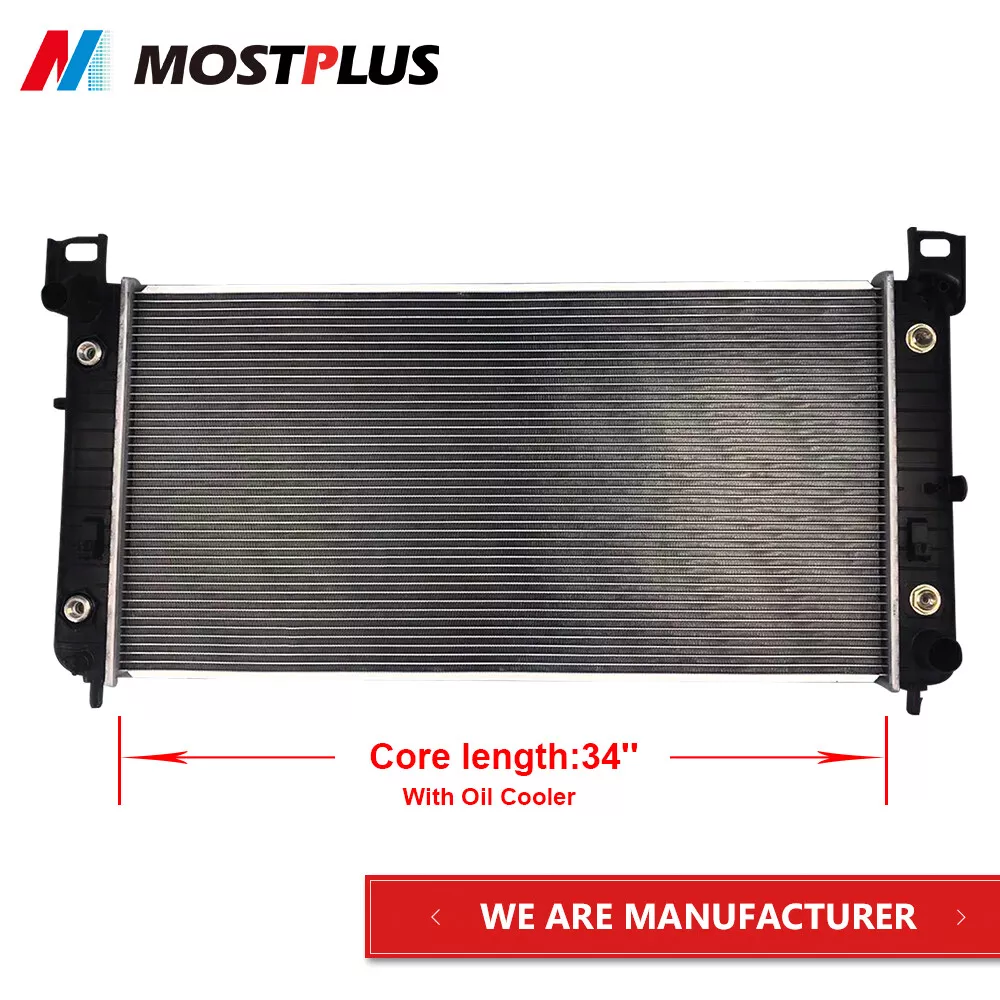 MOSTPLUS Radiator for Chevy Silverado Suburban 1500 2500 GMC Yukon Sierra 22840116