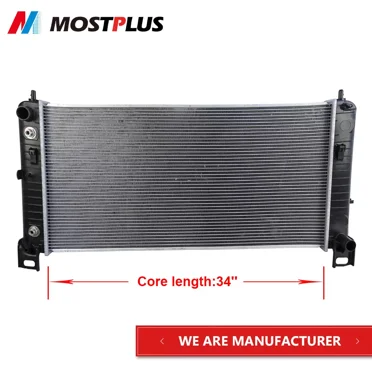 Magshion 2757 Aluminum Radiator for 2001-2005 Silverado Sierra 2500HD ...